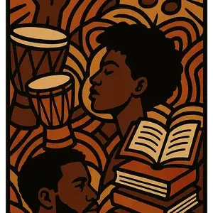 Vibrant Black Culture #1794 | Free PNG Download