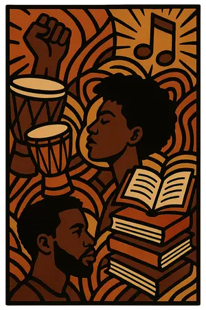 Vibrant Black Culture #1794 | Free PNG Download