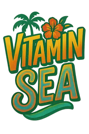 Vitamin Sea Typography #7043 | Free PNG Download
